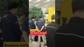 SUASANA JELANG RAPAT PLENO PLT KETUA UMUM GOLKAR #news #politics #newsupdate