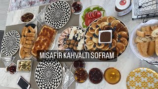 MİSAFİR KAHVALTI SOFRAM🍽KAHVALTILIK TARİFLER 🥣 SUNUM VE DÜZEN 🥞