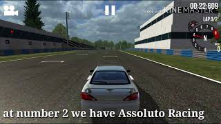 Top 4 best drifts (Assoluto racing)