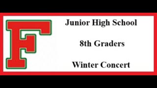 Junior High School 8th Graders Winter Concert | Dec 4th 6:30-7:30pm