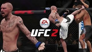 Created Fighters Technical Scrap (Online Match)☆EA SPORTS UFC 2☆