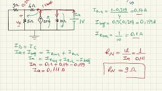 Norton Teoremi 3 - Norton Teoremi Bağımlı Kaynak - Norton Teoremi Soru Çözümü - Norton Teoremi