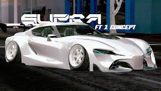 MOD TOYOTA SUPRA FT 1 CONCEPT CUSTOM STANCE - GTA SA