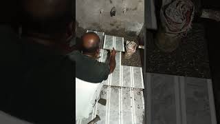 tiles fitting work skills #shorts #construction #tiles #youtubeshorts #foryou #trending