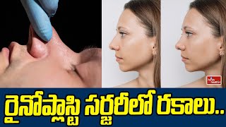 రైనోప్లాస్టి సర్జరీలో రకాలు ..| Types of Rhinoplasties..? | hmtv healthplus