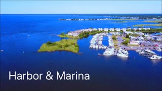 Flying over Harbor & Marina | HOBBY DRONE