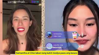 Samantha at Chie laban lang kahit medyo paos ang boses