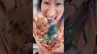 Eating giant crab/ Just for fun/Andresa Norway Vlog