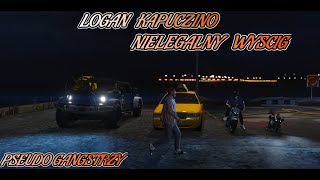 NOCNY NIELEGALNY WYŚCIG | SPINA Z GANGSTERAMI | LOGAN KAPUCZINO | PARIS PLATYNOV | GTA RP |WYSPA RP|