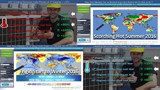 WT360 presents HVAC Services -2016: HOT Summer, Frigid Winter, Service Calls UP!