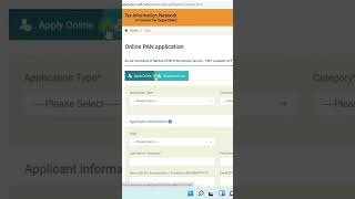 Pan Card apply online 2022 | How to apply Pan card online 2022 #shorts