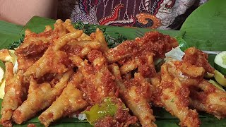 ceker ayam mercon #mukbang