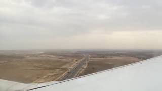 Landing in Tunisia (Enfidha Airport)