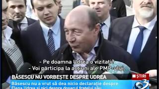 Băsescu nu vorbeşte despre Udrea (HD)