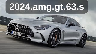 "Unleashing Power and Elegance: 2024 Mercedes-AMG GT - The Ultimate Thrill!"