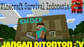 Bagaimana Pemula Renovasi Rumah - Minecraft Survival Indonesia ~Eps2 #M