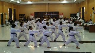 UJIAN KENAIKAN TINGKAT KARATE SABUK BIRU