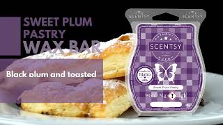 Sweet Plum Pastry Scentsy Bar Fragrance Reviews