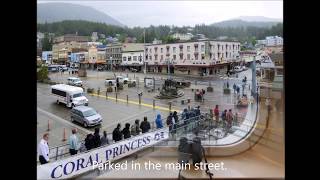 Visit to Ketchikan during Coral Princess cruise from Whittier to Vancouver, June 2017.