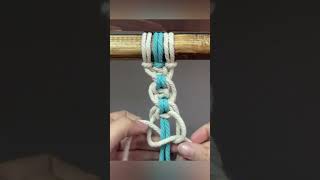 Square knot with six cords /new pattern