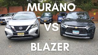 Nissan Murano VS Chevy Blazer 2020!