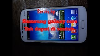 Samasung galaxy core tutscrin Tidak bisa di sentuh VLOG18