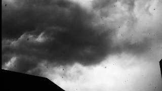 TORNADO FORMATION ABOVE OUR HOUSE (SOMERSET)