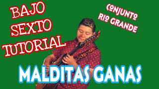 Malditas Ganas - Conjunto Rio Grande (TABS Bajo Quinto Tutorial)