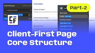 How to add Client-First Core Structure to existing Webflow Pages and Sections?