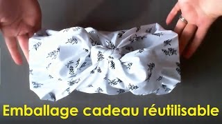 [TUTO] Furoshiki : Les emballages cadeaux réutilisables!