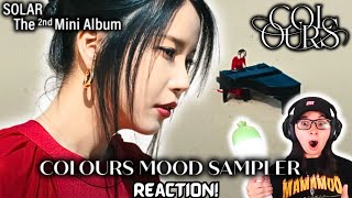 솔라 (Solar) 2nd Mini Album [COLOURS] MOOD SAMPLER ARMYMOO Reacts For The First Time!