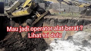 [ Nyawa jadi taruhan ] KECELAKAAN KERJA OPERATOR ALAT BERAT