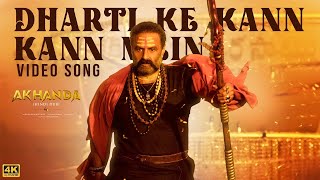 Dharti Ke Kann Kann Mein Full Video Song | Akhanda [Hindi Dub] | Nandamuri Balakrishna |Thaman S