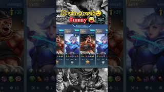 10 win streak #balmond #miya #badang #mobilelegends #short #shorts #shortvideo #shortsfeed #viral