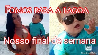 Vlog: Final de semana em Maricá / fomos a lagoa.