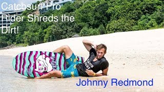 Catchsurf Team Rider Johnny Redmond Shred San Clemente On his YT Bike