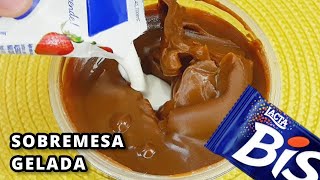 Como Fazer Sobremesa de Bis com Doce de Leite Rápido de Fazer e Delicioso