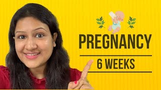 Pregnancy WEEK 6 | Pregnancy ke 6th week me kya hota h | What to expect in 6th week of pregnancy