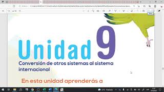 ESMATE SEXTO GRADO CLASE 1.1 UNIDAD 9