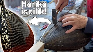 Harika Bir El İşçiliği..! | Bağlamadaki Çizgiler Nasıl Yapılır? #yapraksazevi