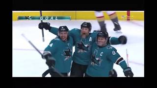 Sharks score 3 goals in 2.09 min vs. Knights in 2019 SCQF game 2.