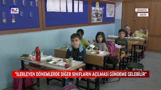 ÖĞRENCİLER OKULLARA AYAK BASMADAN TEDBİRLER ALINDI