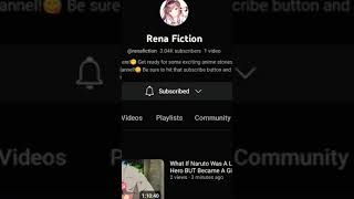 😰Urgent! My sister's @renawhatif channel has been hacked! Subscribe to the new channel @renafiction​