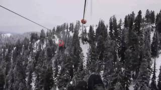 Grouse Mountain Zipline Run #5 HD