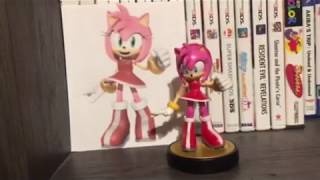 Amy Rose amiibo custom