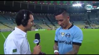 ENTREVISTA LUCAS BARRIOS DEPOIS DA PARTIDA!