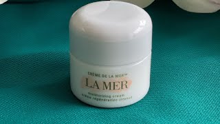 La Mer Moisturizing Cream 15 ml. unboxing