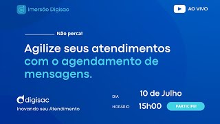 Agilize seus atendimentos com o agendamento de mensagens.