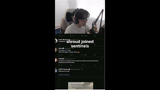 SHROUD JOINS SENTINELS?! #valorant #shorts #sentinels #esports