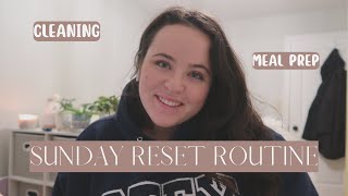 ✨SUNDAY RESET ROUTINE✨preparing for a new week 🙌🏼cleaning, organizing, meal prep🙌🏼